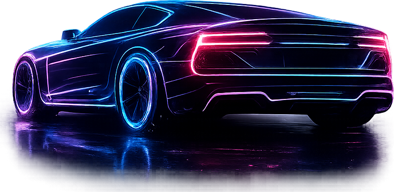 Mașină neon